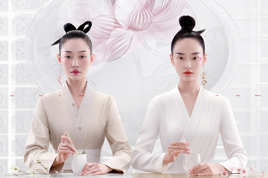 国潮彩妆品牌定位：“国货之光”花西子的彩妆包装设计